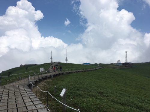 剣山山頂へイベントロケハン